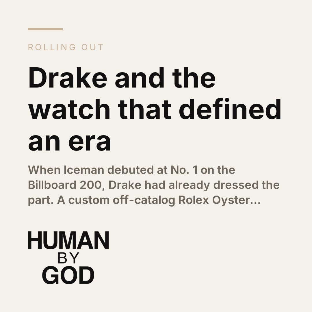 Drake and the watch that defined an era