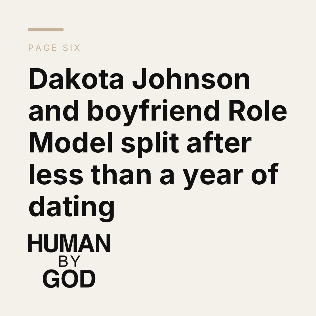 Dakota Johnson and boyfriend Role Model split after less than a year of dating
