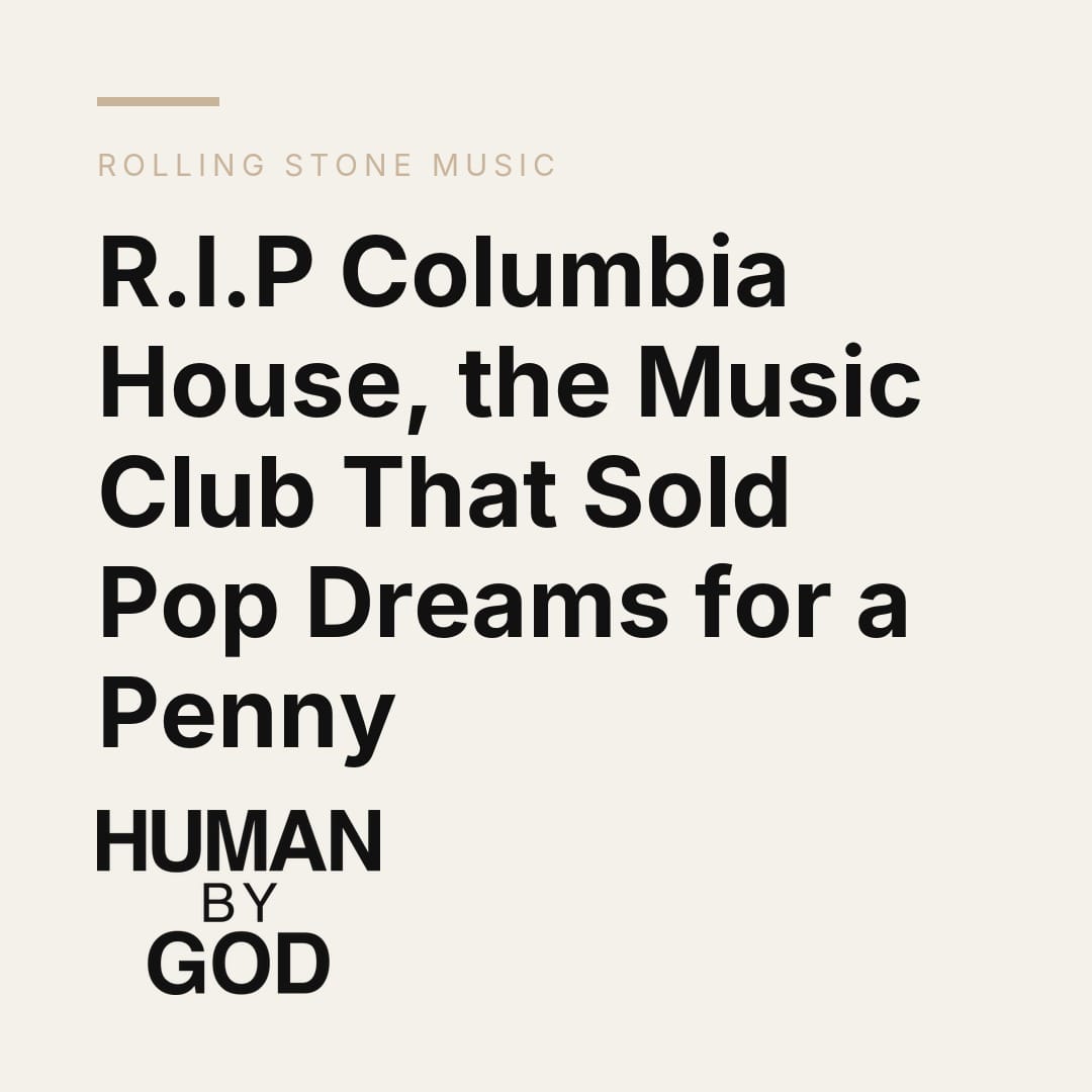 R.I.P Columbia House, the Music Club That Sold Pop Dreams for a Penny