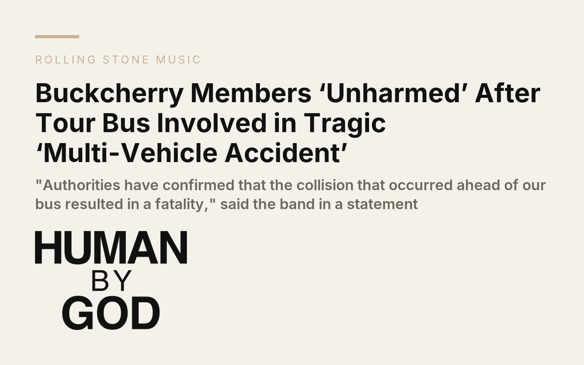 Buckcherry Members ‘Unharmed’ After Tour Bus Involved in Tragic ‘Multi-Vehicle Accident’
