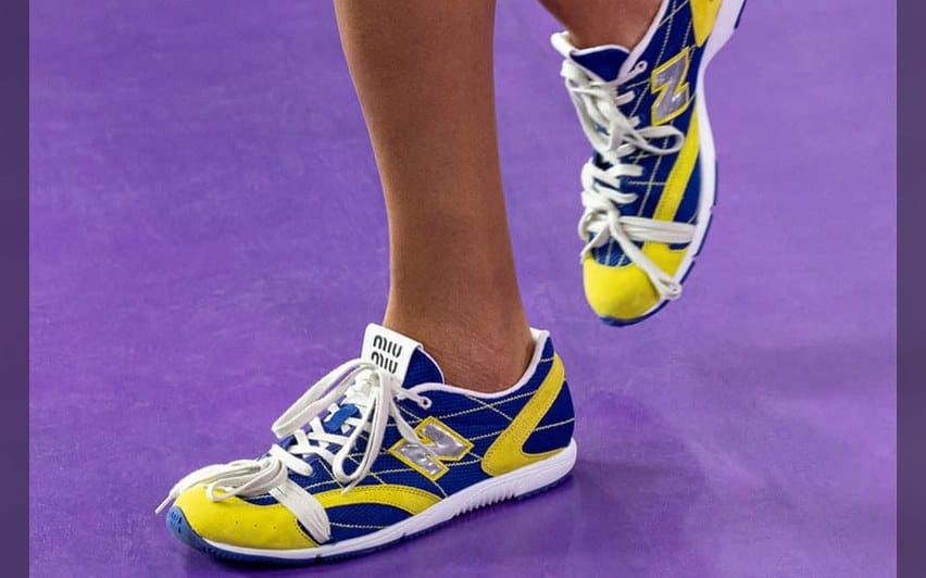Miu Miu and New Balance Rework the RC150 With Toe-Tied Laces
