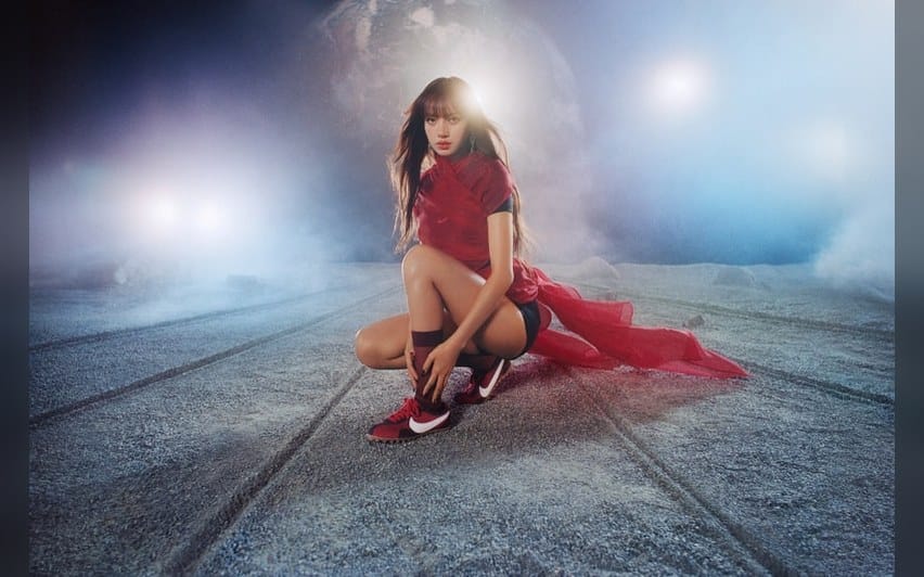 LISA Has Landed as the Face of Nike’s Moon Shoe Campaign