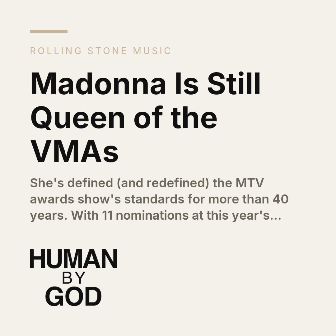 Madonna Is Still Queen of the VMAs