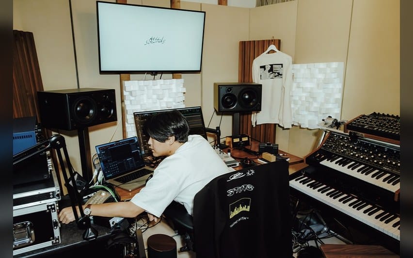 STUTS and United Athle Launch Collaborative Sweatshirts — Featuring Graphics by Ryu Okubo