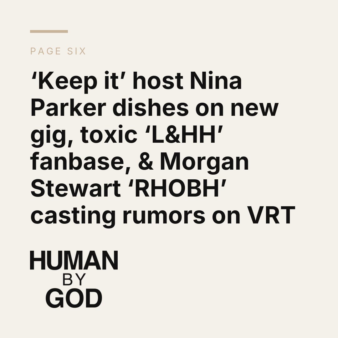 ‘Keep it’ host Nina Parker dishes on new gig, toxic ‘L&HH’ fanbase, & Morgan Stewart ‘RHOBH’ casting rumors on VRT