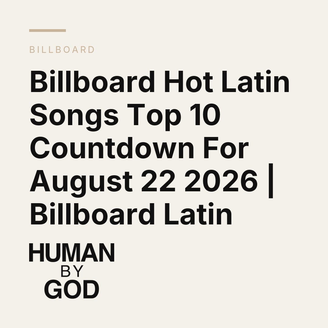 Billboard Hot Latin Songs Top 10 Countdown For August 22 2026 | Billboard Latin