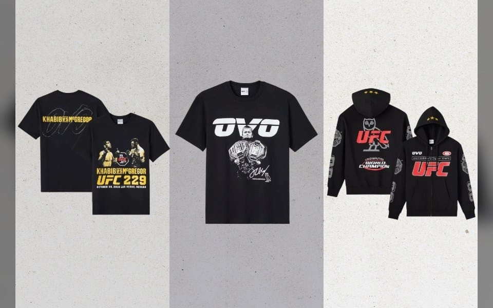 Drake’s Lifestyle Brand OVO Drops UFC Collab, With Famous Fighters Front and Center on New Merch