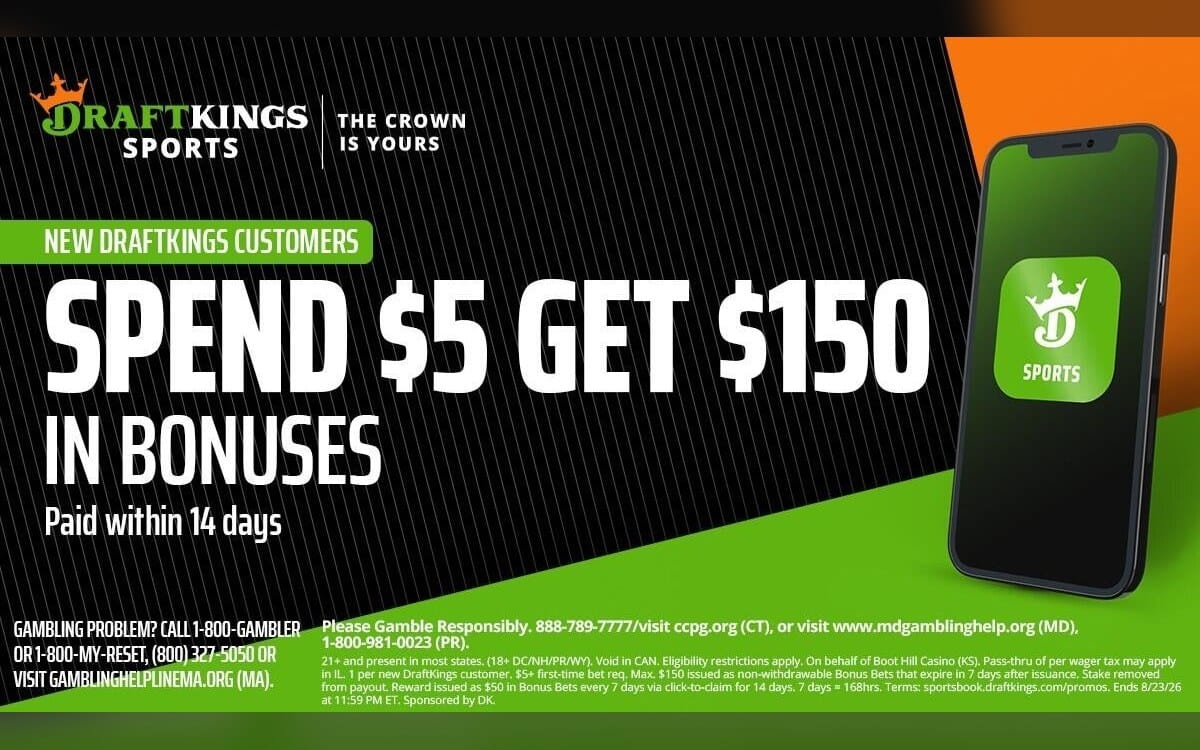Use DraftKings promo code to get $150 in bonus bets by targeting Cowboys-Ravens, Broncos-Rams, NFL Sunday