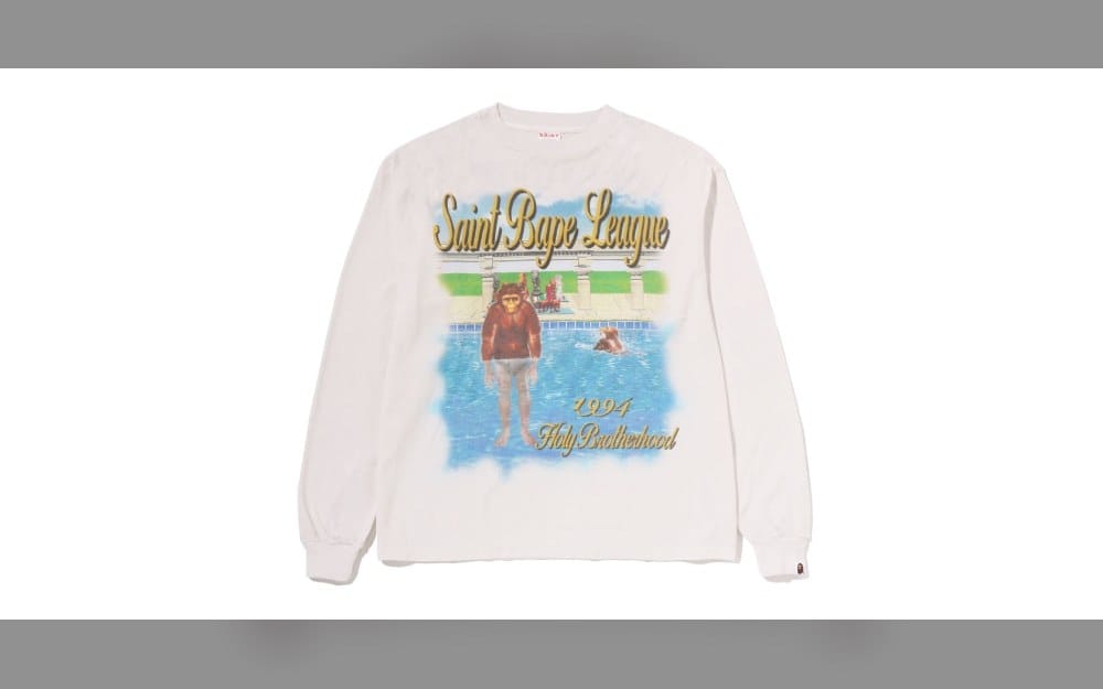 BAPE and ©SAINT Mxxxxxx Serve Up Aged Streetwear and Can Stools