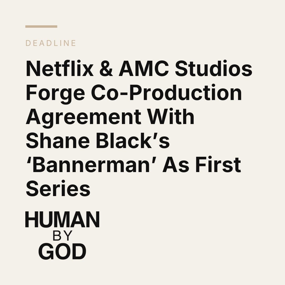 Netflix & AMC Studios Forge Co-Production Agreement With Shane Black’s ‘Bannerman’ As First Series