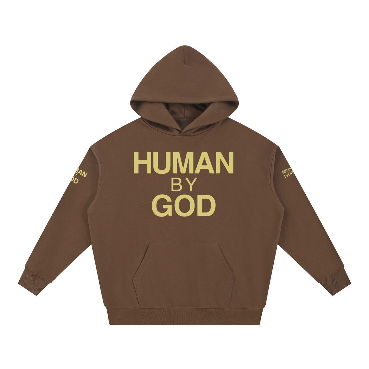 PRESENCE OVER EVERYTHING – Butter Oversized Hoodie