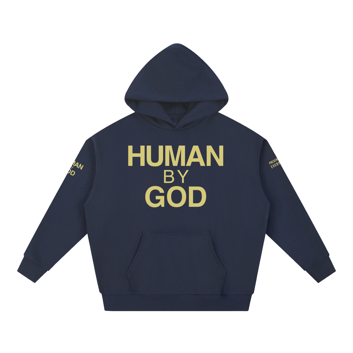 PRESENCE OVER EVERYTHING – Butter Oversized Hoodie