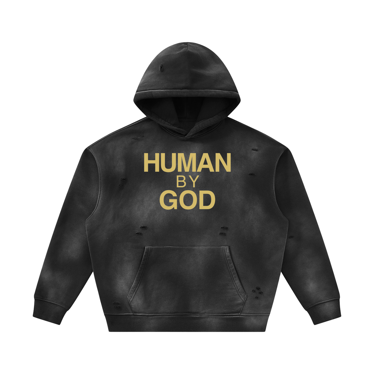 Human By God - Gold Hoodie
