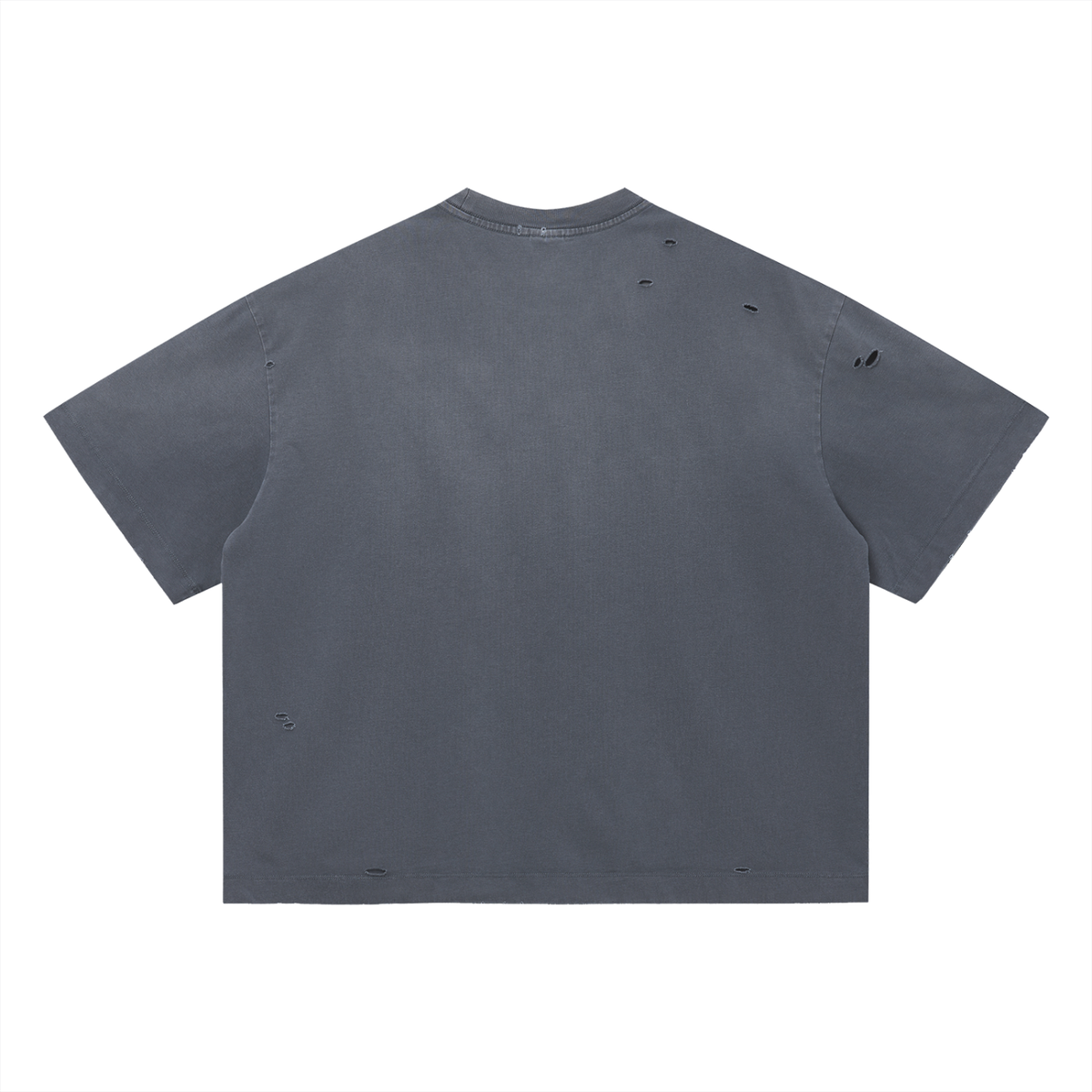 Human By God - Vintage Washed Distressed Boxy Oversized T-Shirt