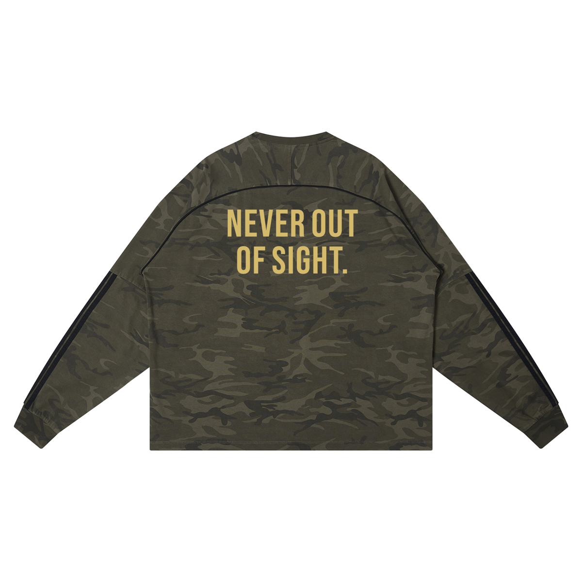 Unisex Camo Loose Long Sleeve T-Shirt