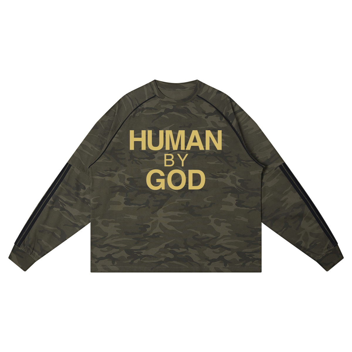 Unisex Camo Loose Long Sleeve T-Shirt