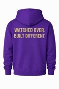 Watched Over. Built Different. — Embroidered Faith Hoodie