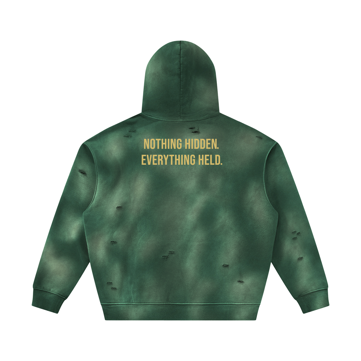 NOTHING HIDDEN. EVERYTHING HELD. - Butter Hoodie