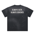 Hand-Frayed Sunfade Paint Splatter T-Shirt