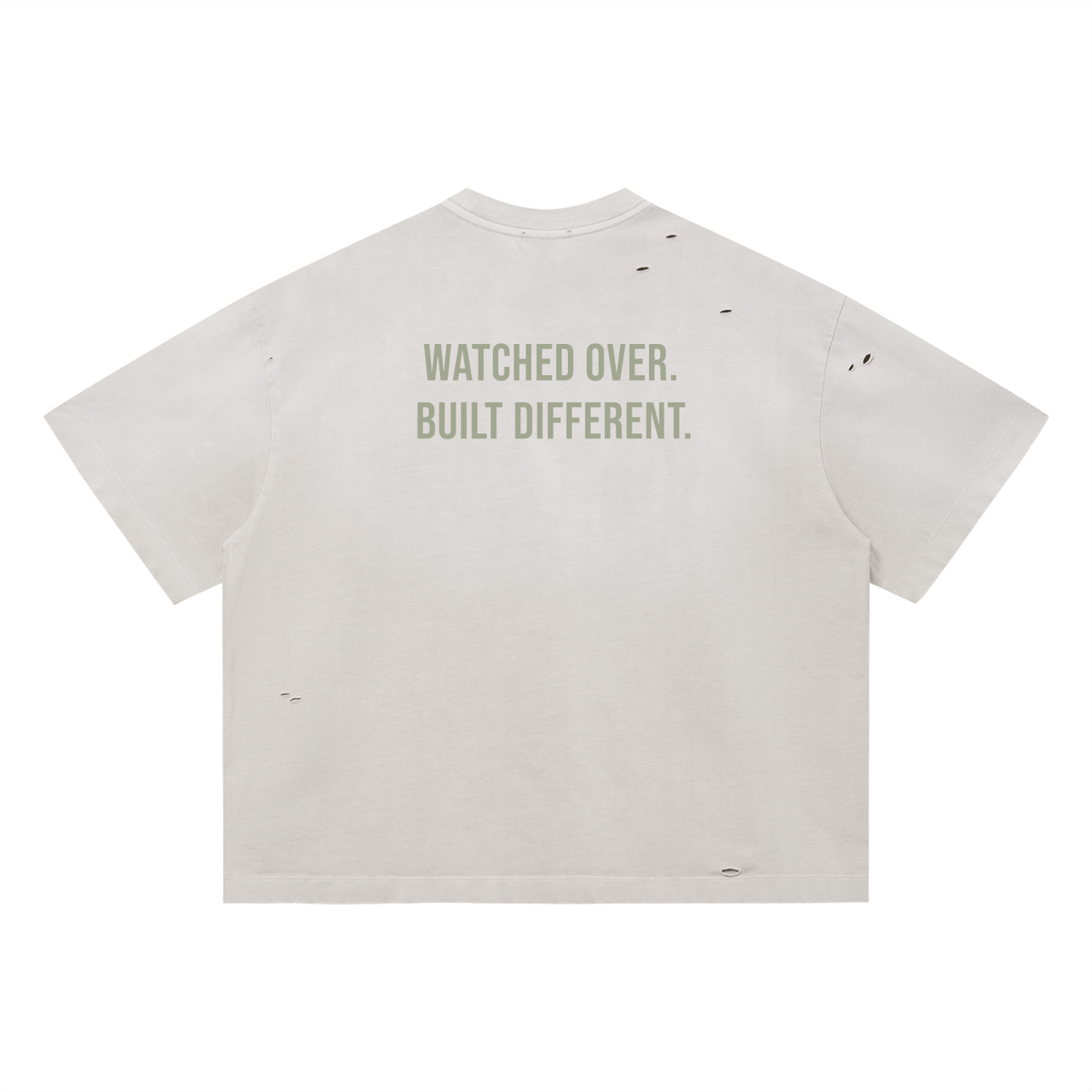 Vintage Washed Distressed Boxy Oversized T-Shirt