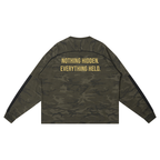 Unisex Camo Loose Long Sleeve T-Shirt