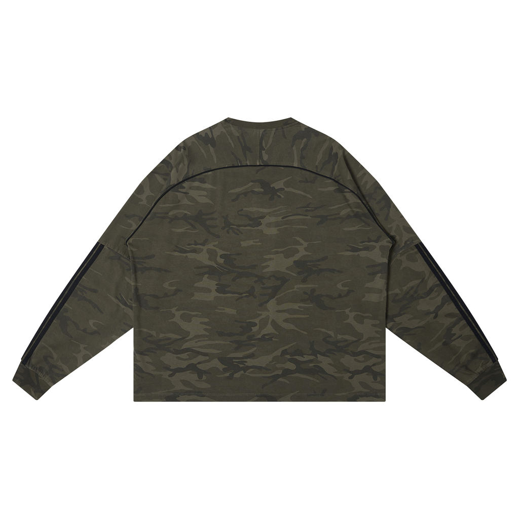 Human By God - Unisex Camo Loose Long Sleeve T-Shirt