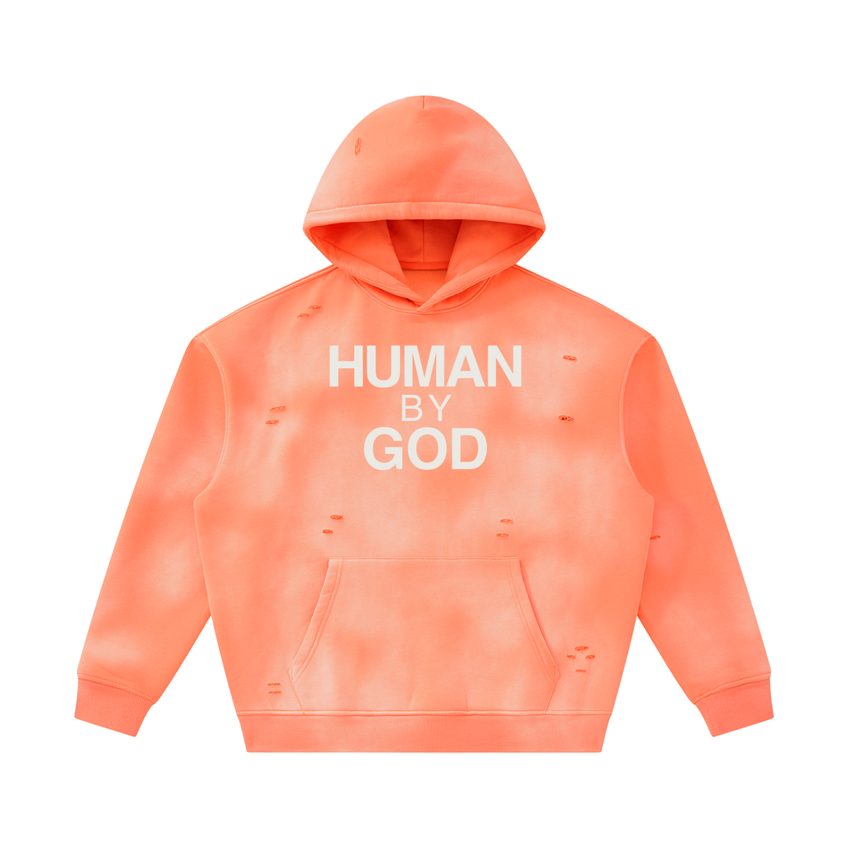 NOTHING HIDDEN. EVERYTHING HELD. - White Hoodie