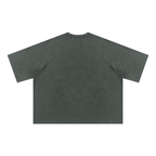 Human By God - Unisex Mineral Wash Boxy Waffle T-Shirt