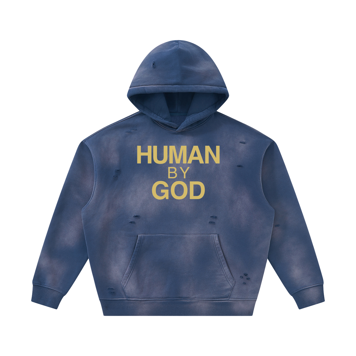 Human By God - Gold Hoodie