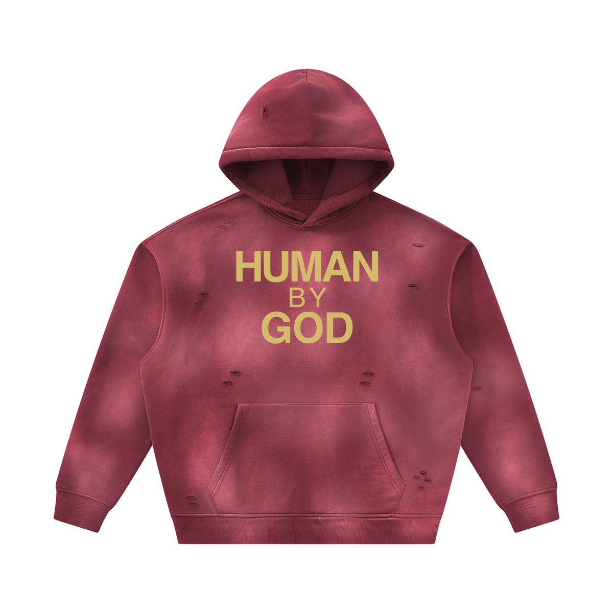 Human By God - Gold Hoodie