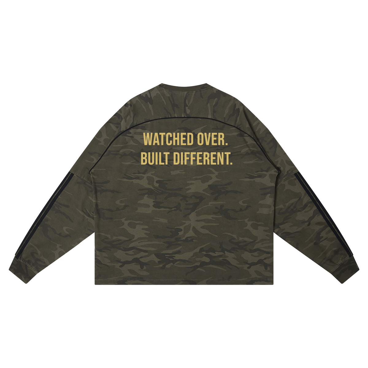 Unisex Camo Loose Long Sleeve T-Shirt