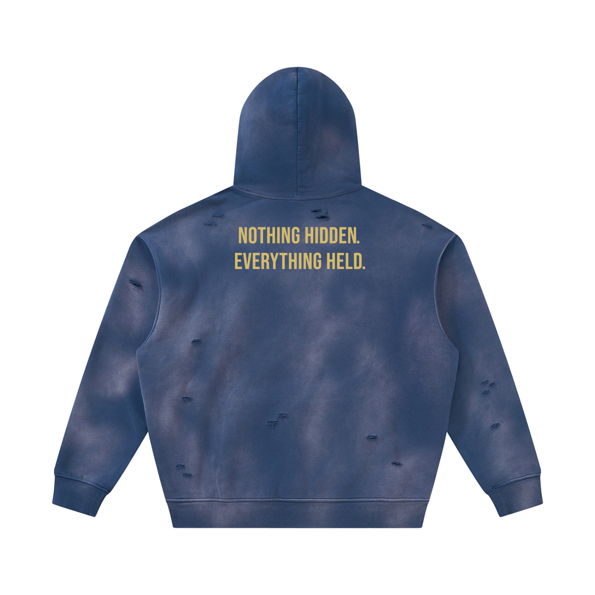 NOTHING HIDDEN. EVERYTHING HELD. - Butter Hoodie