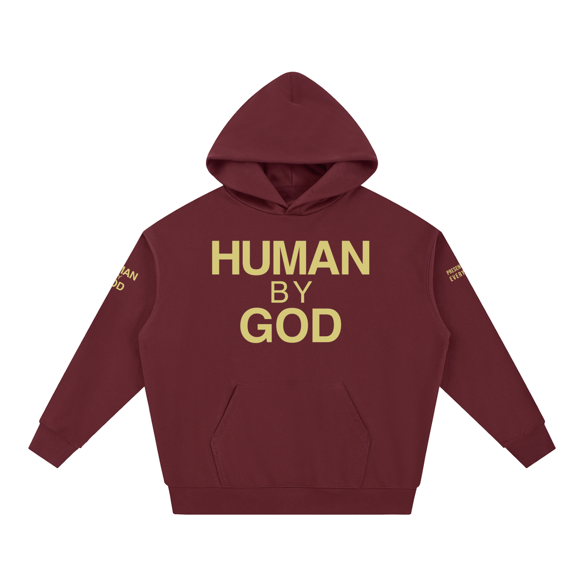 PRESENCE OVER EVERYTHING – Butter Oversized Hoodie