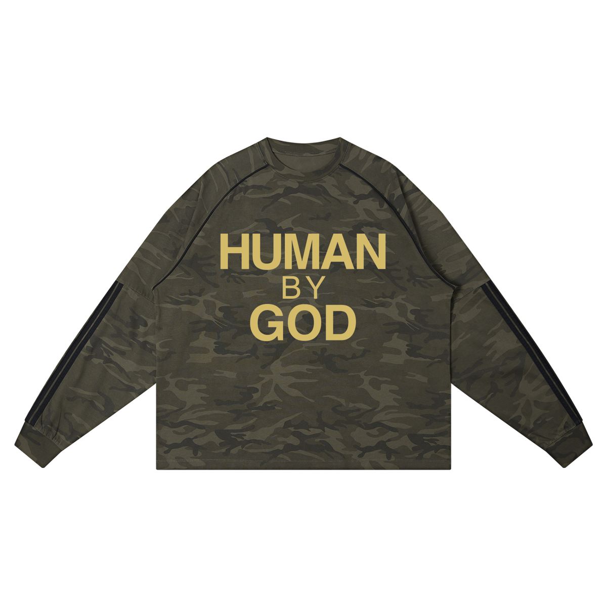 Unisex Camo Loose Long Sleeve T-Shirt