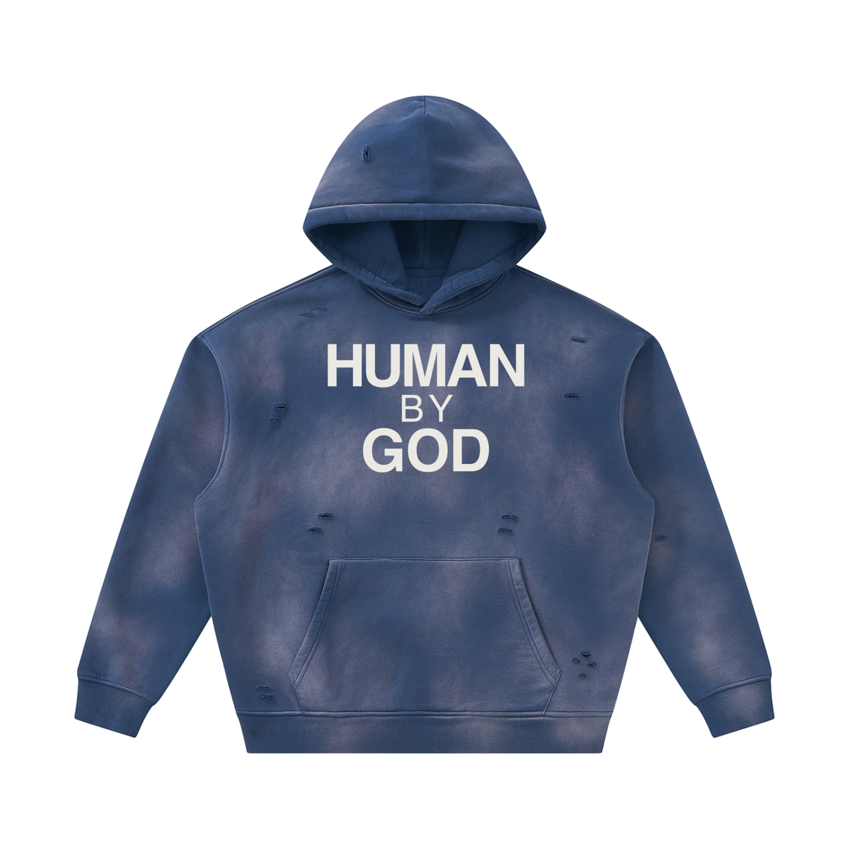 NOTHING HIDDEN. EVERYTHING HELD. - White Hoodie