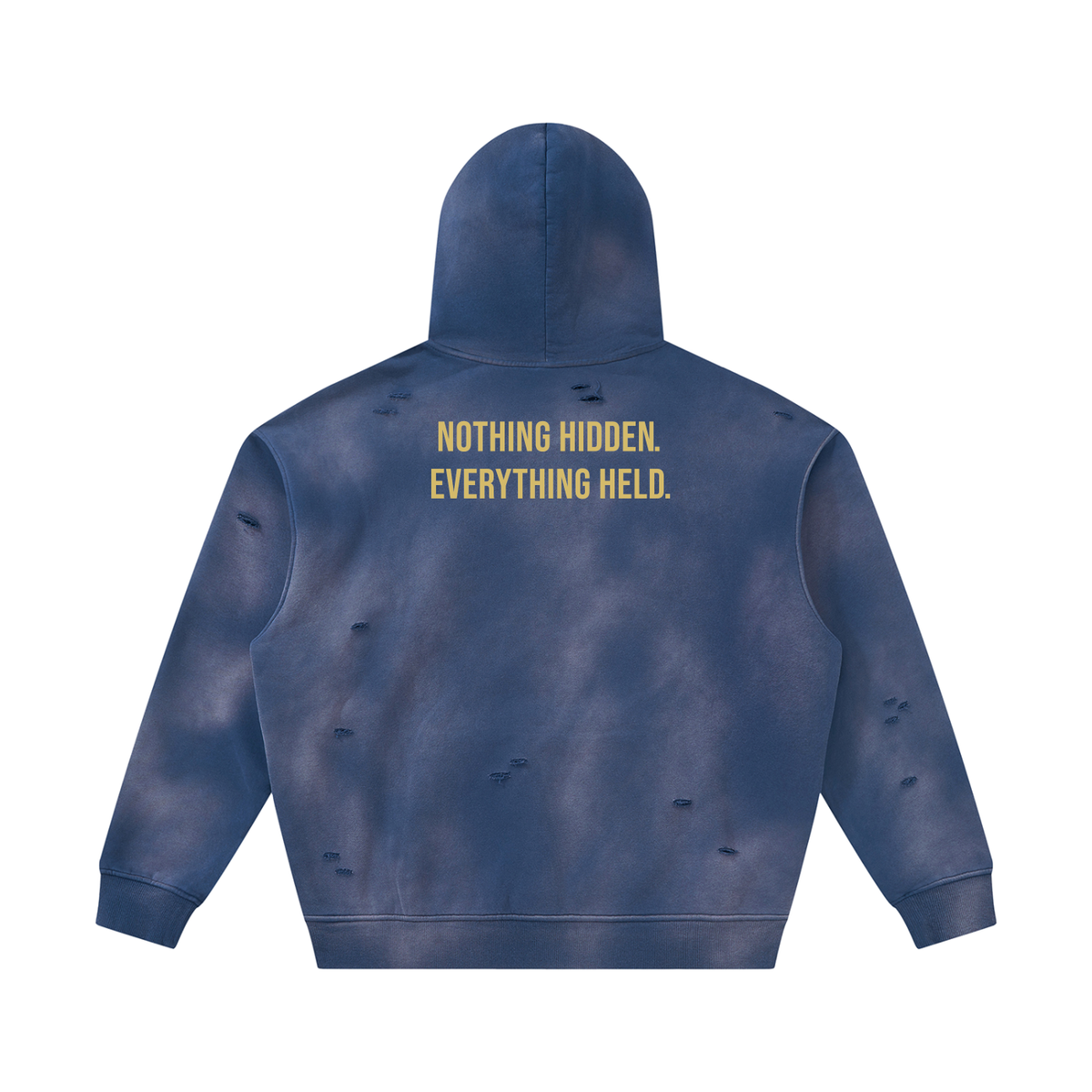 NOTHING HIDDEN. EVERYTHING HELD. - Butter Hoodie