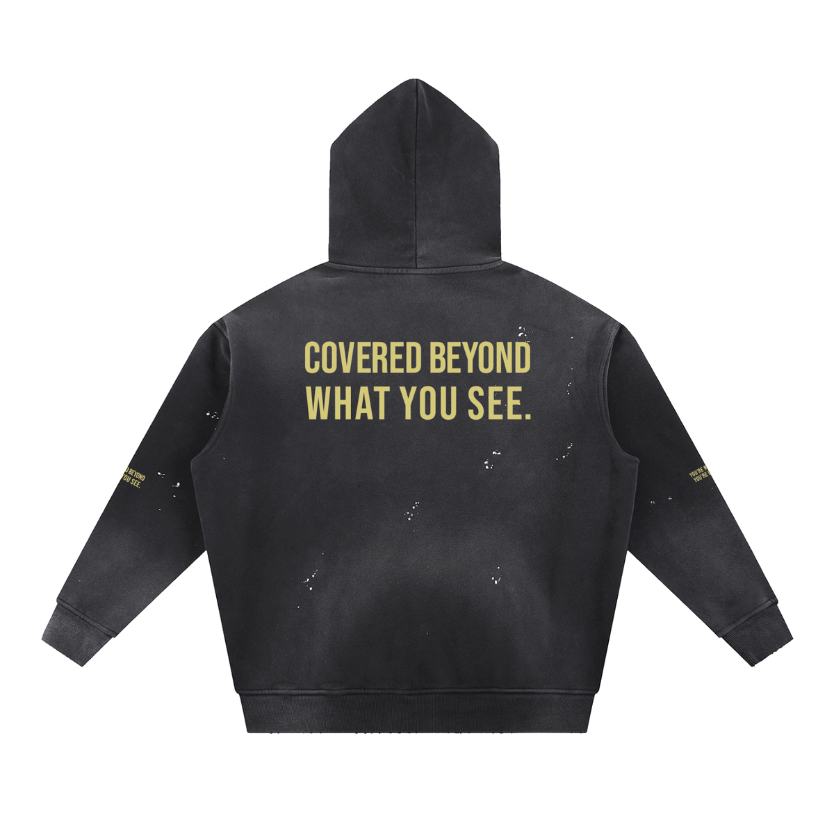 COVERED BEYOND WHAT YOU SEE - Butter Hoodie