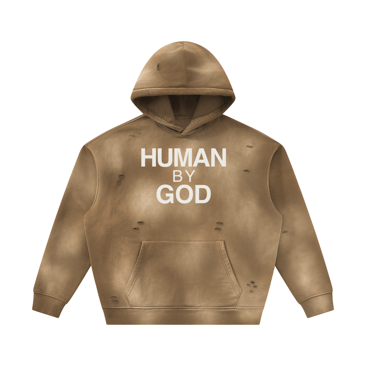 NOTHING HIDDEN. EVERYTHING HELD. - White Hoodie