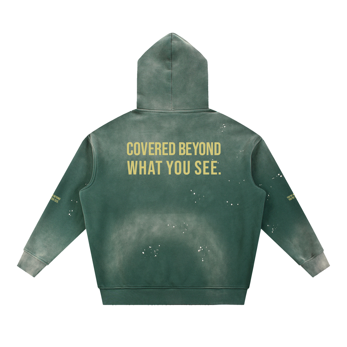 COVERED BEYOND WHAT YOU SEE - Butter Hoodie