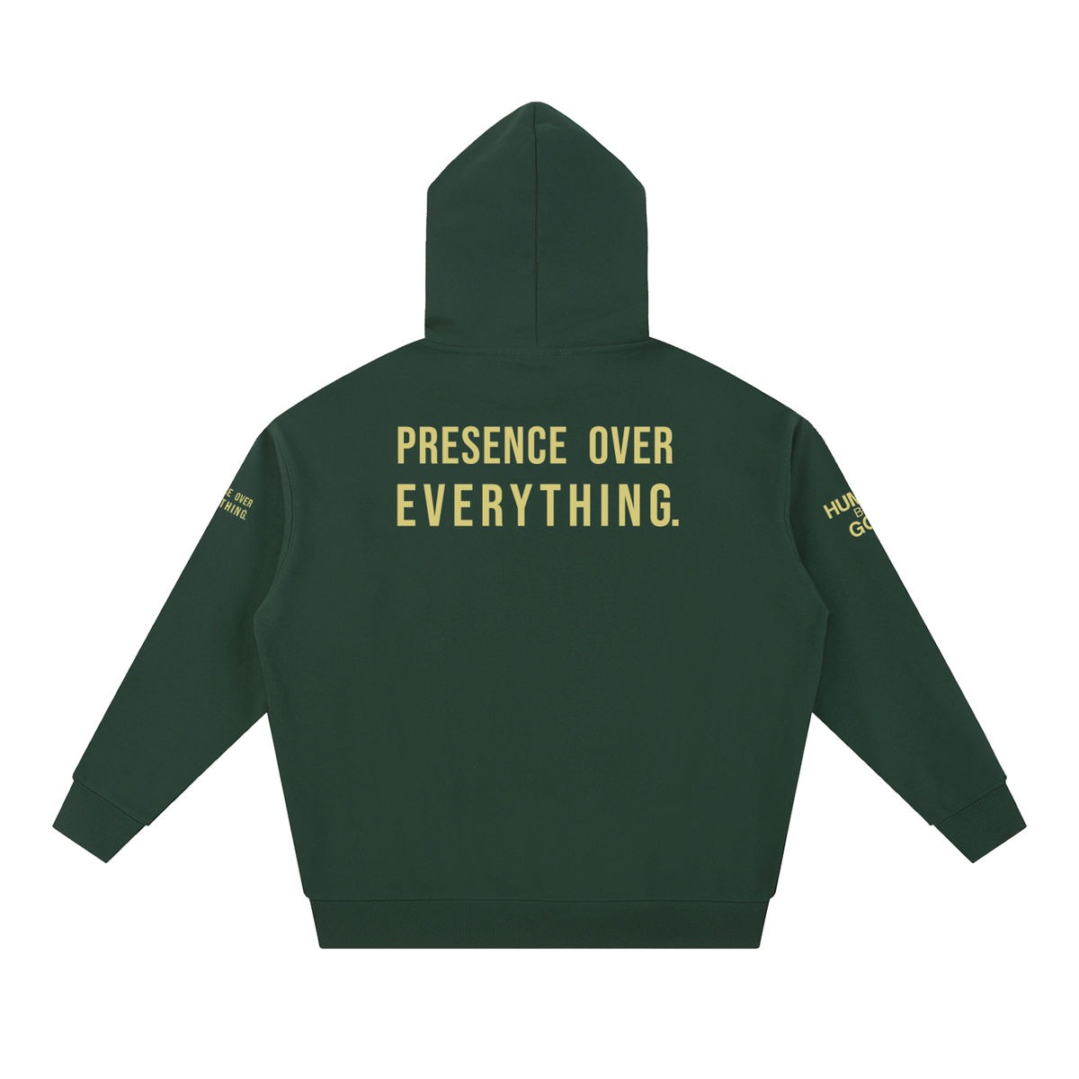 PRESENCE OVER EVERYTHING – Butter Oversized Hoodie