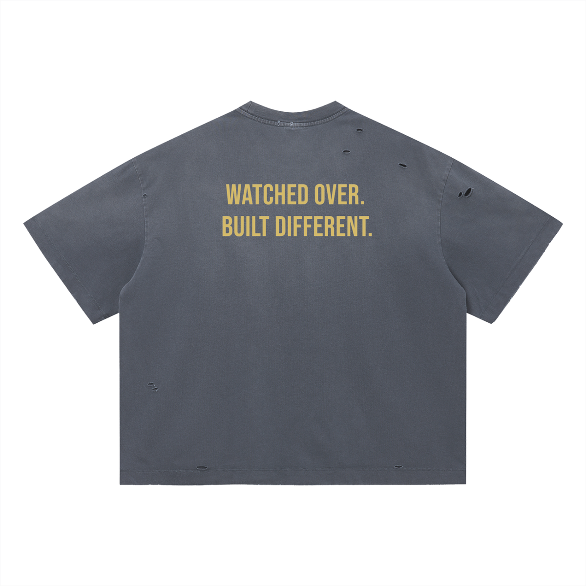 Vintage Washed Distressed Boxy Oversized T-Shirt