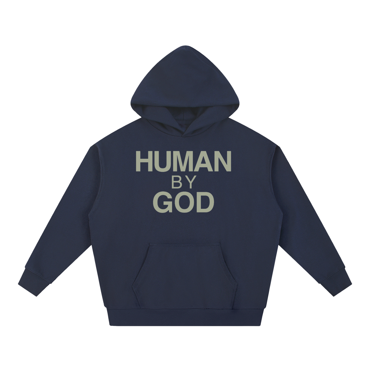 Human By God - Light Olive Hoodie