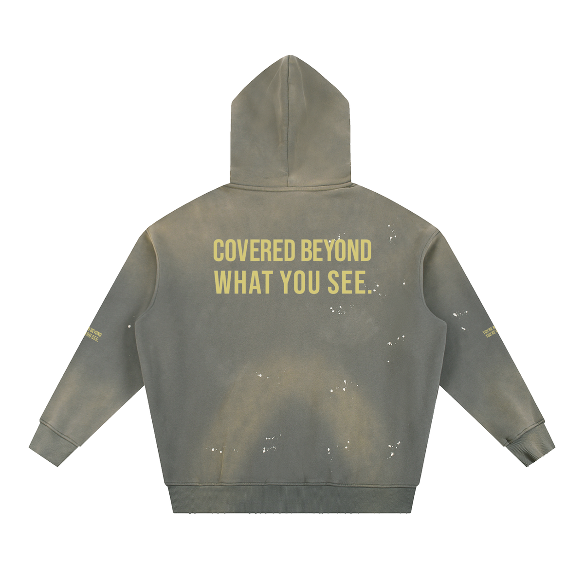COVERED BEYOND WHAT YOU SEE - Butter Hoodie