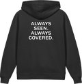 Always Seen. Always Covered. — Older Kids Faith Hoodie