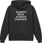 Always Seen. Always Covered. — Older Kids Faith Hoodie