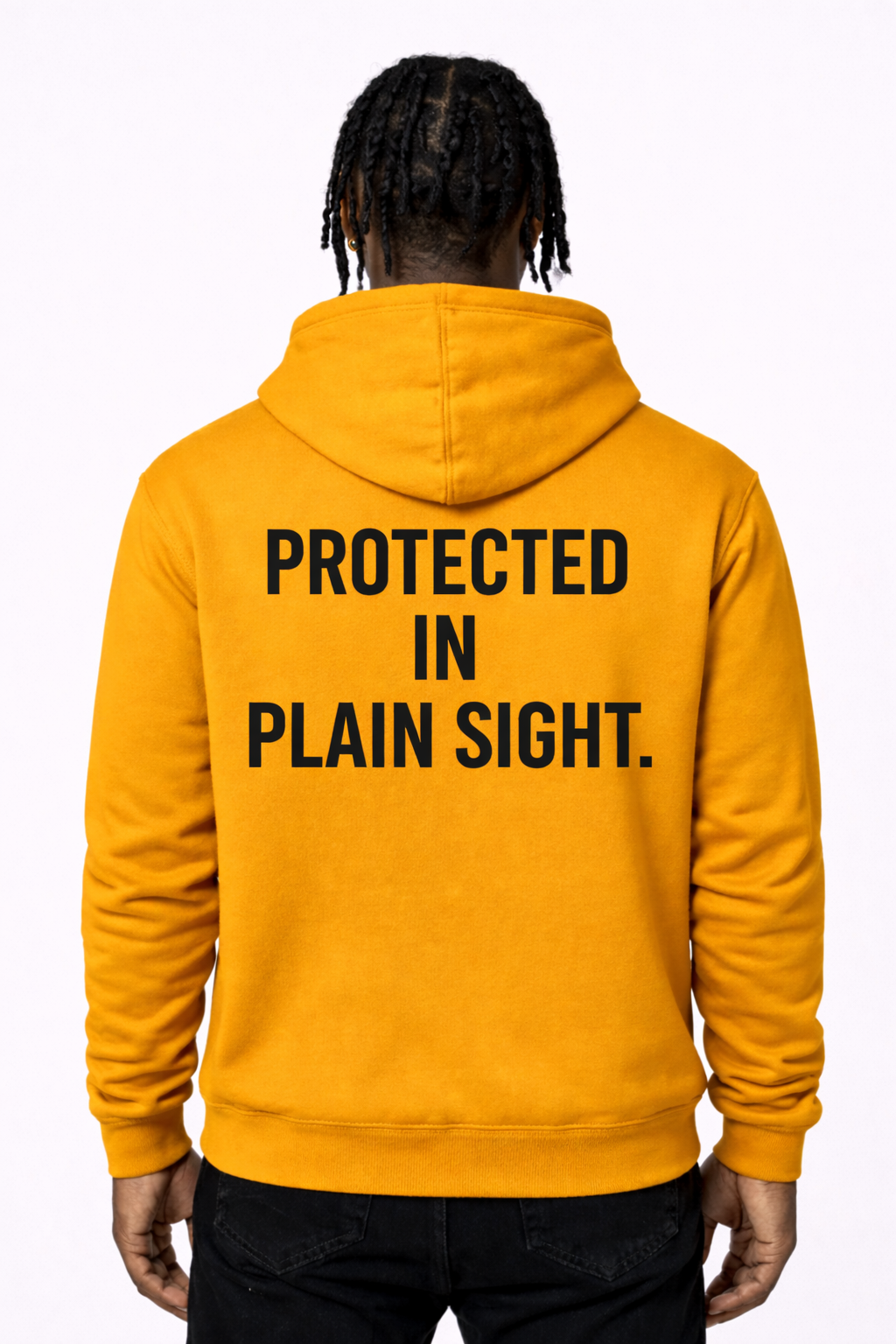 protected-in-plain-sight — model back — embroidered