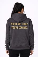 youre-not-lucky-youre-covered — model back — printed