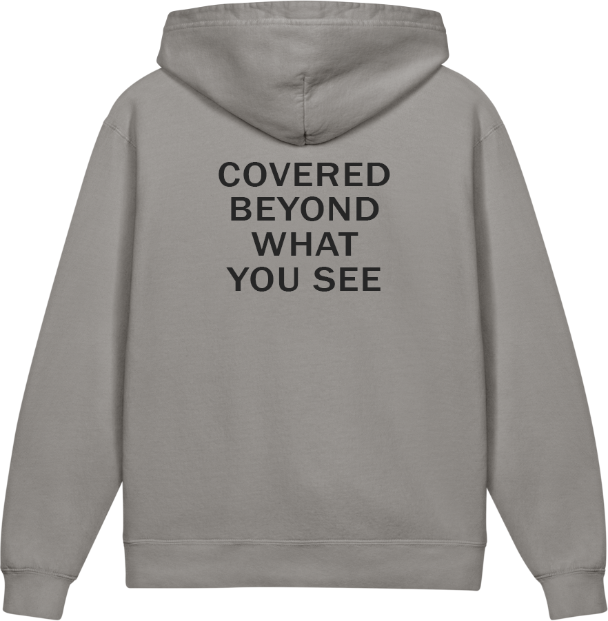 Covered Beyond What You See — Older Kids Faith Hoodie