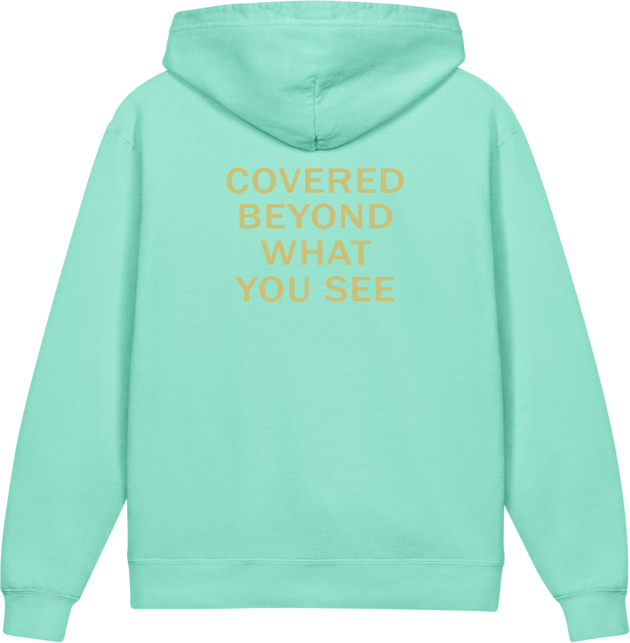 Covered Beyond What You See — Older Kids Faith Hoodie