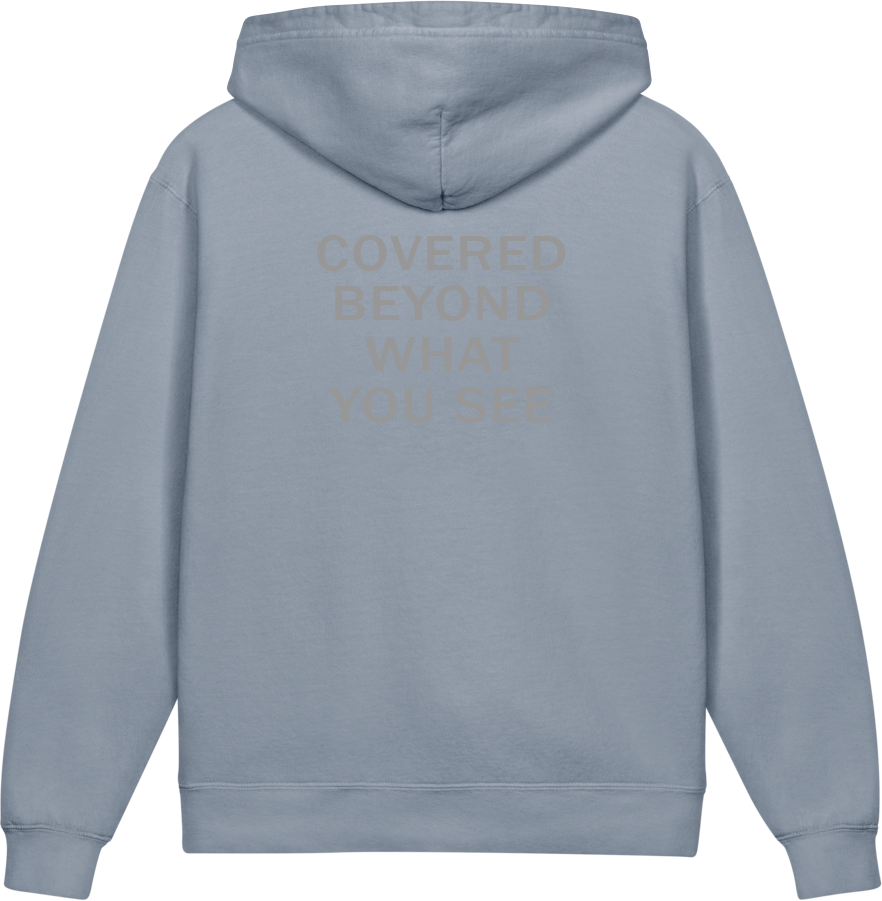 Covered Beyond What You See — Older Kids Faith Hoodie
